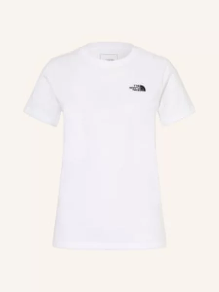 The North Face Tričko Evolution Simple Dome bílá
