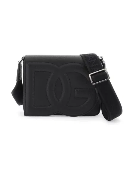 Torebka Dolce And Gabbana z logo czarna