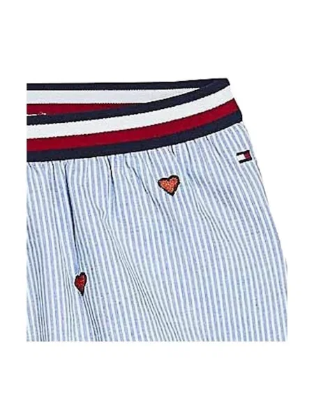 Pantaloni copii Tommy Hilfiger albastru