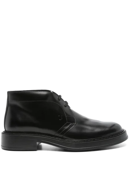 Ghete desert Tod's din piele negru