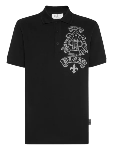 Tricou polo Philipp Plein negru