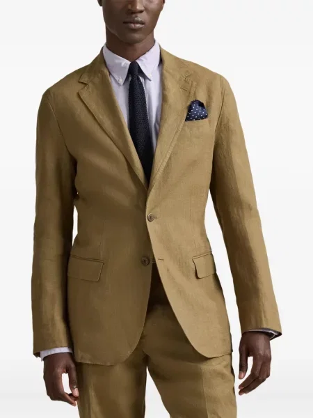 Ριγέ δερμάτινος κάλτσες Polo Ralph Lauren με κορδόνι μαύρο