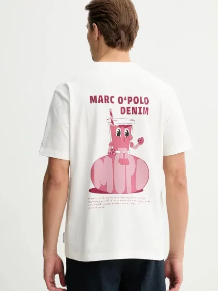 Kratka majica Marc O'Polo bež