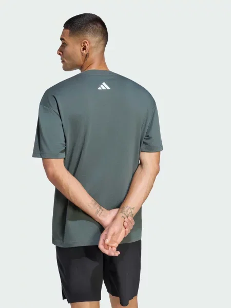 Спортивная футболка Adidas серая