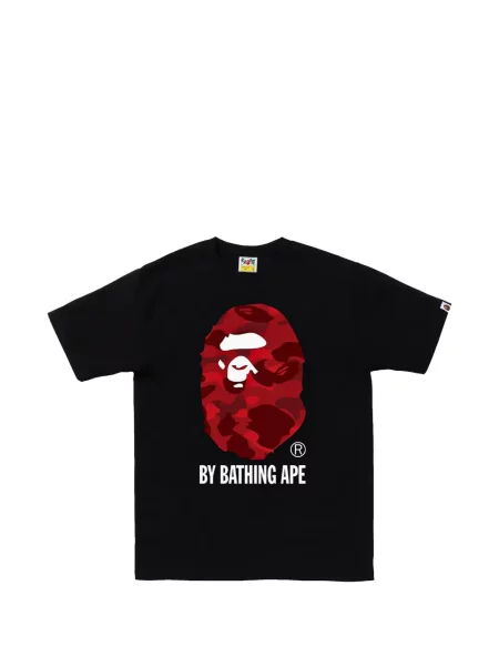 Tricou A Bathing Ape® cu imagine negru