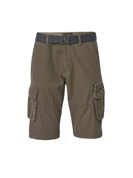 KOROSHI Kargo hlače oliva