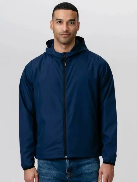 TEESHOPPEN Geacă de primăvară-toamnă Shell Jacket bleumarin