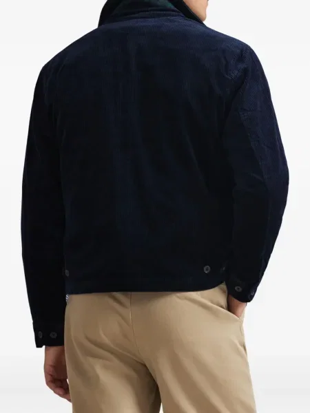 Ριγέ polo Polo Ralph Lauren με κουκούλα με αυτόγραφο λευκό