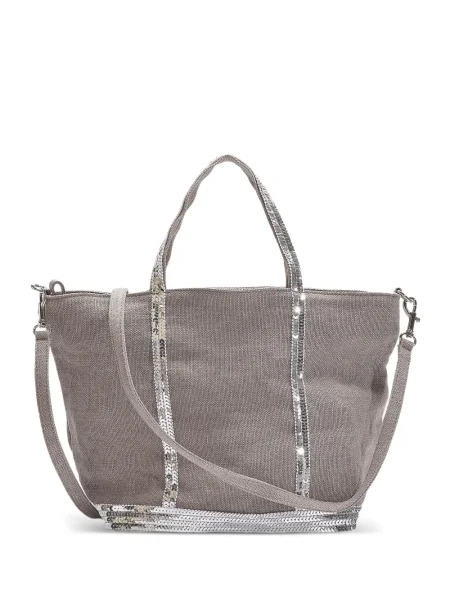 Чанта Vanessa Bruno с пайети сиво