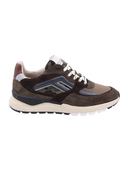 Sneakersy Floris Van Bommel brązowe