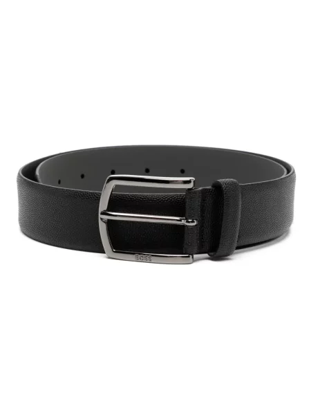 Curea Boss din piele negru