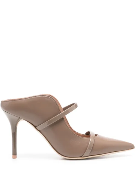 Papuci tip mules Malone Souliers maro