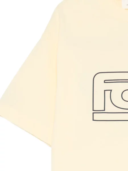 Koszulka dziecięca Fear Of God Essentials żółta