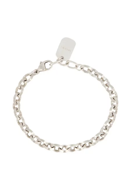 Brăţară Saint Laurent cu autograf argintiu