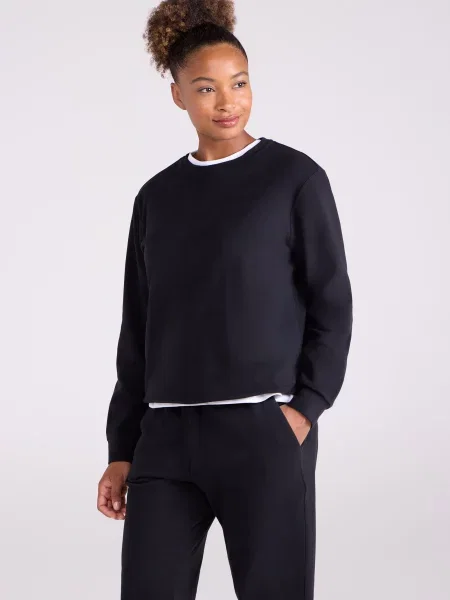 Bluza Strath Melange Supersoft Black czarna