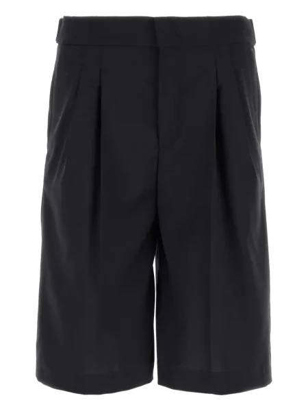 Plisované bermudy Pt Torino modré