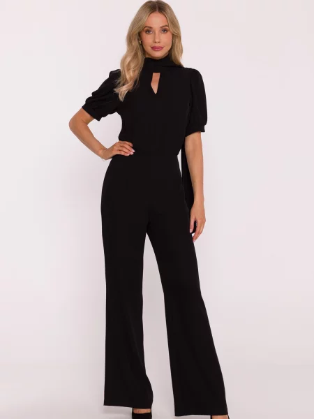 Salopetă scurtă Stylove cu mâneci scurte negru