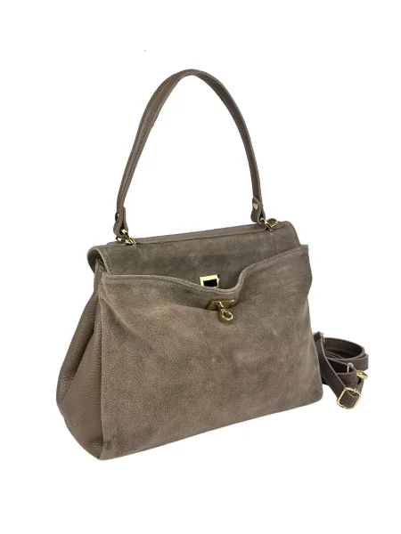 RoyalBag Сумка Тауп Замша/шкіра