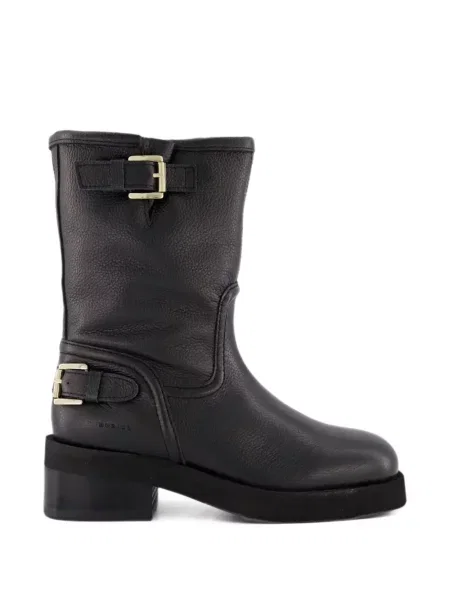 Botine Nubikk cu cataramă negru