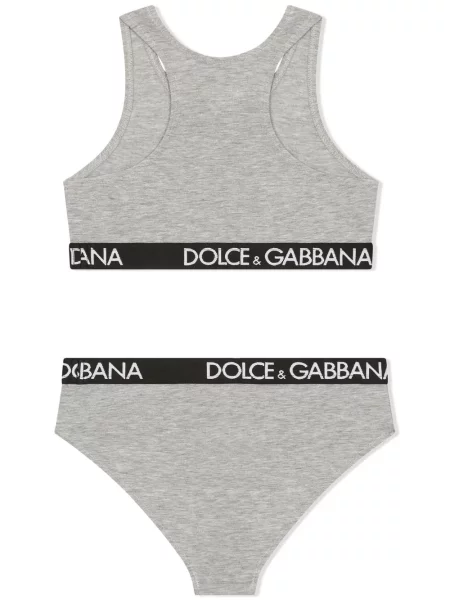 Majtki dziecięce Dolce And Gabbana szare
