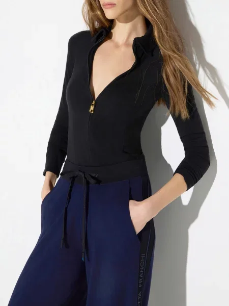 Свитер Elisabetta Franchi черный