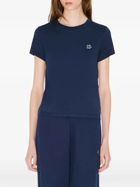 Tricou Kenzo cu model floral albastru