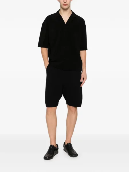 Pantaloni scurți Scaglione cu cordon negru