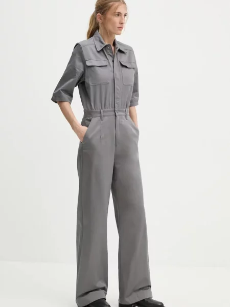 G-Star Raw kezeslábas galléros szürke