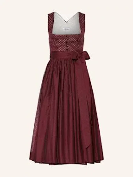 Grasegger Sukienka Bawarska Brianna rot beżowa