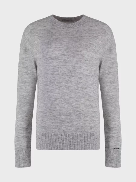 Вовняний светр Calvin Klein сірий