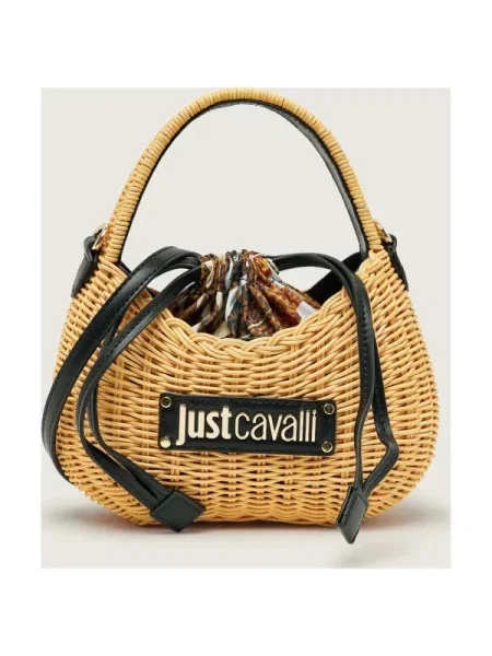 Geanta hobo Just Cavalli bej