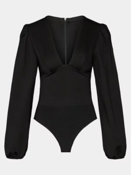 Bodi Undress Code Try Me Bodysuit Thong za žene bez uzorka crna