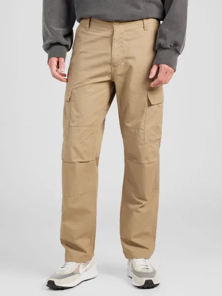 Carhartt WIP Kargo hlače svetlo rjava