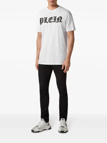 Tricou Philipp Plein alb