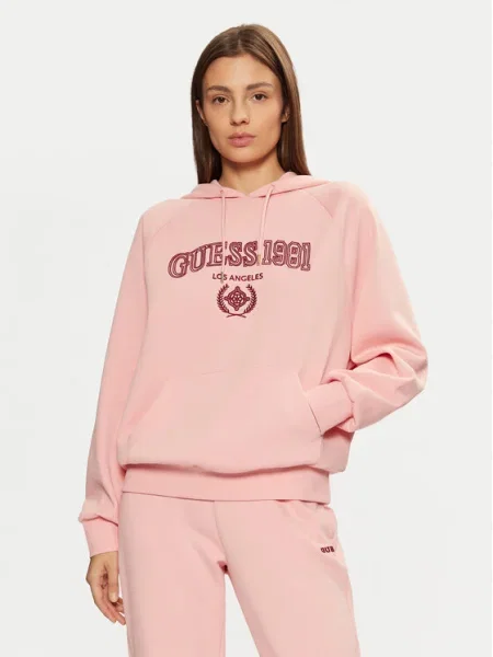 Guess Суитшърт розов