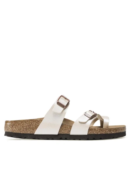 Papuci Birkenstock bej