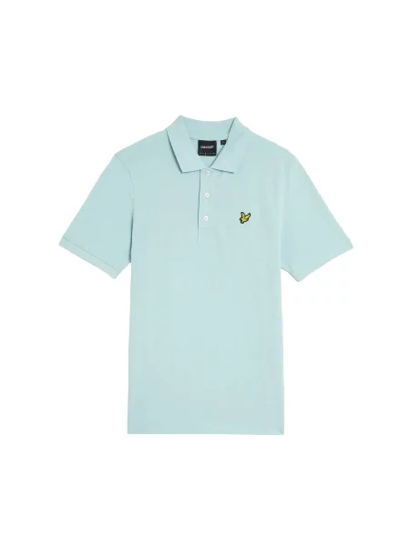 Polo Lyle & Scott Plain niebieska