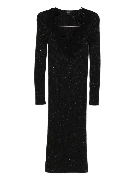 Rochie Giambattista Valli tricotate de costum negru