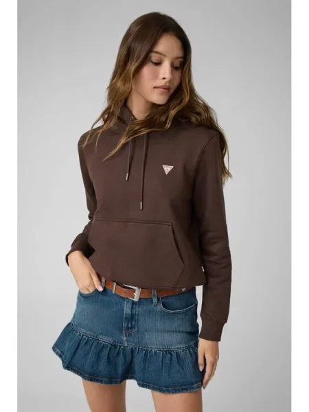 Guess Jeans Hanorac maro