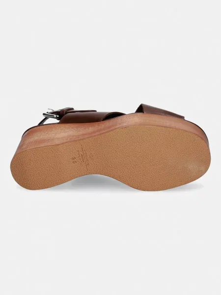 Weekend Max Mara босоніжки шкіряні Wkaangio
