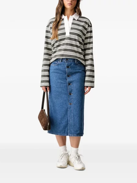 Fustă din denim Dickies albastru