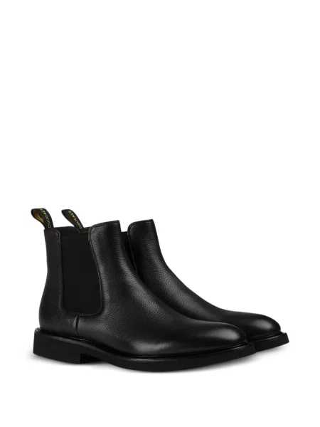 Botine chelsea Doucal's cu imagine negru