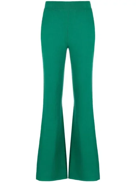 Pantaloni Alberta Ferretti evazate verde