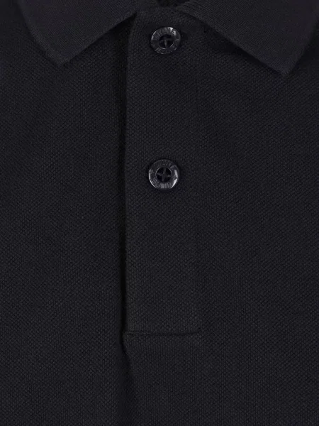 Polo Stone Island cu strasuri albastru