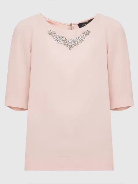 Блузка Jenny Packham розовая