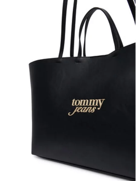 Tommy Jeans Shopper torba MUST' crna