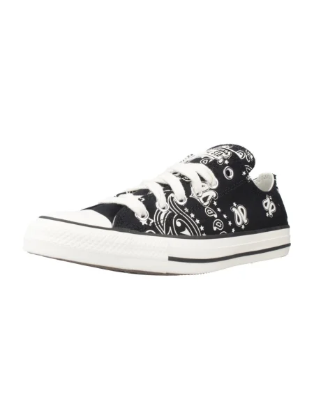 Pantofi Converse cu model paisley negru