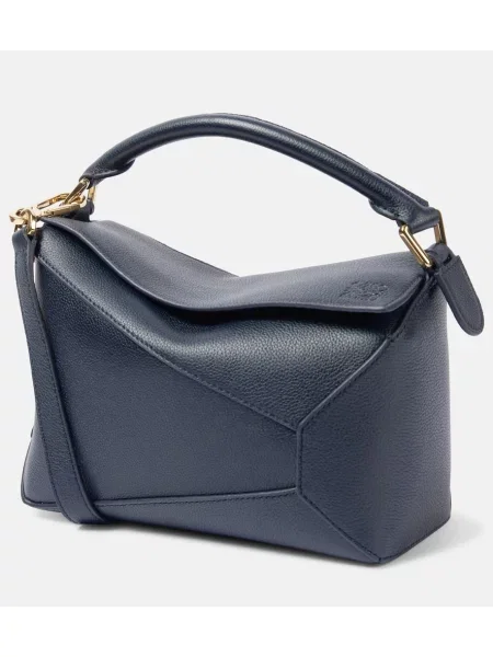 Geanta de piele Loewe din piele albastru