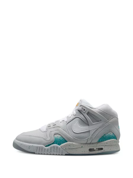 Sneakerși Nike Air Force 1 cu dungi cu imagine alergare gri