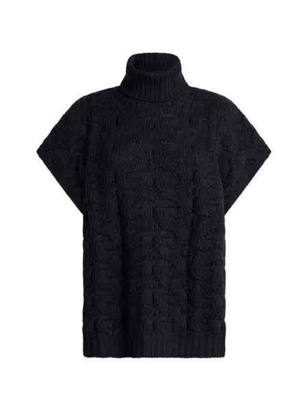 Heláncă Etro de lână cu model paisley albastru